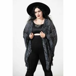 KILLSTAR Chiffon Cardigan - Obscurum -KILLSTAR Shop killstar chiffon cardigan obscurum 16