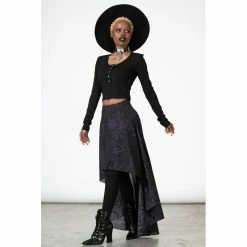 KILLSTAR High-Low Skirt - Corene 8 KILLSTAR High-Low Skirt - Corene -KILLSTAR Shop killstar high low skirt corene3