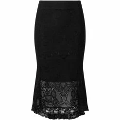 Killstar Lace Skirt - Elora -KILLSTAR Shop killstar lace skirt elora3