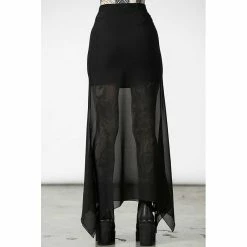 Killstar Maxi Skirt - Death Star -KILLSTAR Shop killstar maxi skirt death star3
