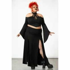 Killstar Maxi Skirt - Devina -KILLSTAR Shop killstar maxi skirt devina 16
