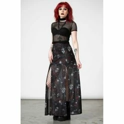 Killstar Maxi Skirt - Kleadora -KILLSTAR Shop killstar maxi skirt kleadora4