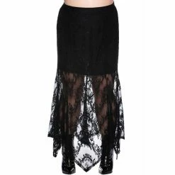 Killstar Maxi Skirt - Rosa -KILLSTAR Shop killstar maxi skirt rosa3