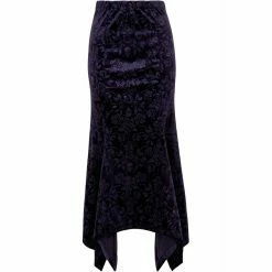 Killstar Maxi Skirt - Roses Are Dead Purple -KILLSTAR Shop killstar maxi skirt roses are dead purple4