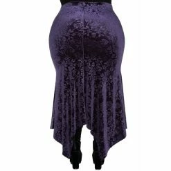 Killstar Maxi Skirt - Roses Are Dead Purple -KILLSTAR Shop killstar maxi skirt roses are dead purple6