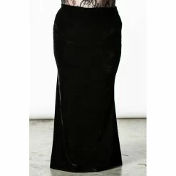Killstar Maxi Skirt - The Ghostess Black -KILLSTAR Shop killstar maxi skirt the ghostess black4