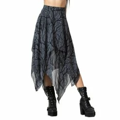 KILLSTAR Midi Skirt - Dasia