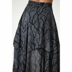 KILLSTAR Midi Skirt - Dasia -KILLSTAR Shop killstar midi skirt dasia5