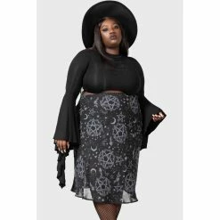 KILLSTAR Midi Skirt - Luella -KILLSTAR Shop killstar midi skirt luella6