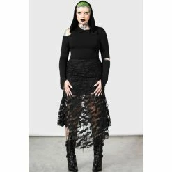 KILLSTAR Shop -KILLSTAR Shop killstar midi skirt nightdew2