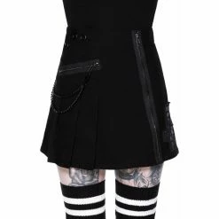 Killstar Mini Skirt - Calling Alice Black