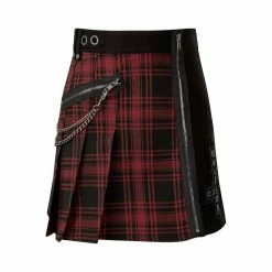 Killstar Mini Skirt - Calling Alice Tartan -KILLSTAR Shop killstar mini skirt calling alice tartan4