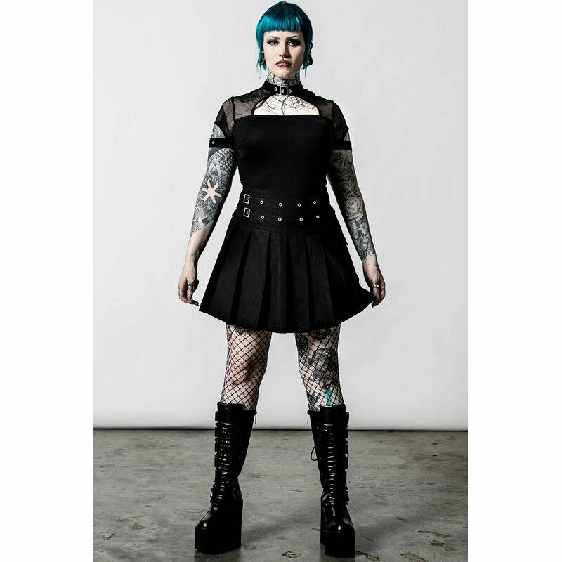 Killstar Mini Skirt - Captive Spirit 2 Killstar Mini Skirt - Captive Spirit - Image 2