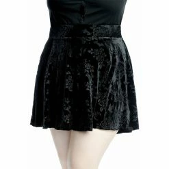 Killstar Mini Skirt - Crescent Nights -KILLSTAR Shop killstar mini skirt crescent nights5
