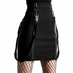 Killstar Mini Skirt - Daze Of Our Lives Black
