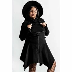 Killstar Mini Skirt - Dazed & Confused Black -KILLSTAR Shop killstar mini skirt dazed confused black5