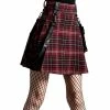 Killstar Mini Skirt - Gunner Blood Tartan