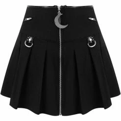 Killstar Mini Skirt - Kristen Black -KILLSTAR Shop killstar mini skirt kristen black3