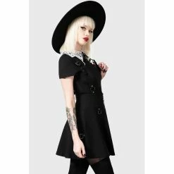 KILLSTAR Mini Skirt - Study Hell -KILLSTAR Shop killstar mini skirt study hell5