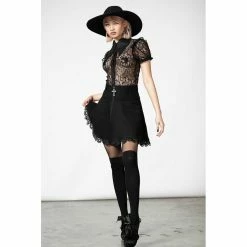 Killstar Mini Skirt - Viktoria -KILLSTAR Shop killstar mini skirt viktoria4