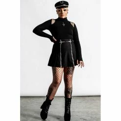 Killstar Mini Skirt - Viperine -KILLSTAR Shop killstar mini skirt viperine3