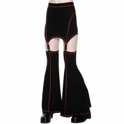 Killstar Mini Skirt With Detachable Flares - Electrowerk