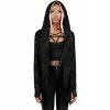 Killstar Open Cardigan - Unholy Sabbath Crop Hoodie