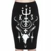 Killstar Pencil Skirt - Altered States