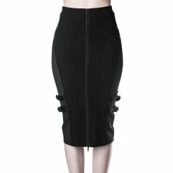 Killstar Pencil Skirt - Decibel