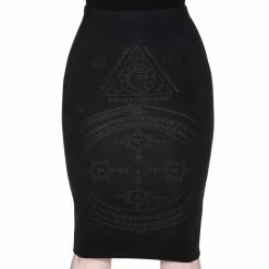 Killstar Pencil Skirt - Echo