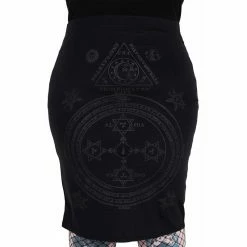Killstar Pencil Skirt - Echo -KILLSTAR Shop killstar pencil skirt echo3