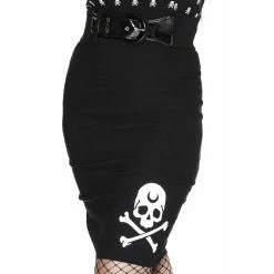 Killstar Pencil Skirt - Rebel Hell
