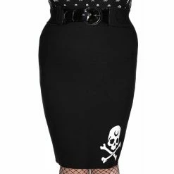 Killstar Pencil Skirt - Rebel Hell -KILLSTAR Shop killstar pencil skirt rebel hell3