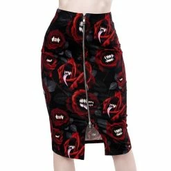 Killstar Pencil Skirt - Temptation