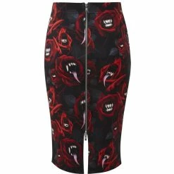 Killstar Pencil Skirt - Temptation -KILLSTAR Shop killstar pencil skirt temptation3