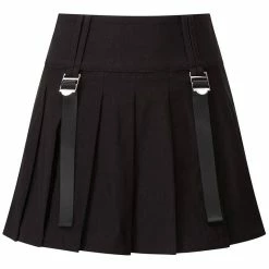 Killstar Pleated Mini Skirt - Analog -KILLSTAR Shop killstar pleated mini skirt analog4