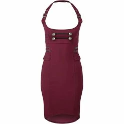 Killstar Pleated Mini Skirt - Darkwave Division Blood -KILLSTAR Shop killstar pleated mini skirt darkwave division blood4