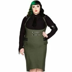 Killstar Pleated Mini Skirt - Darkwave Division Khaki 10 Killstar Pleated Mini Skirt - Darkwave Division Khaki -KILLSTAR Shop killstar pleated mini skirt darkwave division khaki5