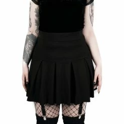 Killstar Pleated Mini Skirt - Endora