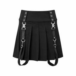 Killstar Pleated Mini Skirt - Grave Daze -KILLSTAR Shop killstar pleated mini skirt grave daze4