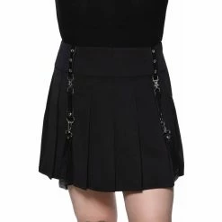Killstar Pleated Mini Skirt - Grave Daze -KILLSTAR Shop killstar pleated mini skirt grave daze5