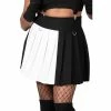 KILLSTAR Pleated Mini Skirt - Hels Harlequin