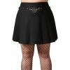 Killstar Pleated Mini Skirt - Scary