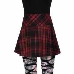 Killstar Pleated Mini Skirt - Teen Spiritus
