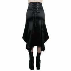 Killstar Satin Maxi Skirt - Azumi -KILLSTAR Shop killstar satin maxi skirt azumi3