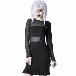 Killstar Suspender Mini Skirt - Synth