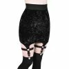 Killstar Velvet Mini Skirt - Cassandra
