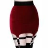Killstar Velvet Mini Skirt - Cassandra Ruby