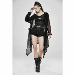 Punk Rave Ladies' Net Cardigan - Dream Catcher -KILLSTAR Shop punk rave ladies net cardigan dream catcher3
