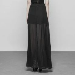 Punk Rave Maxi Skirt - Hibiscus 10 Punk Rave Maxi Skirt - Hibiscus -KILLSTAR Shop punk rave maxi skirt hibiscus5